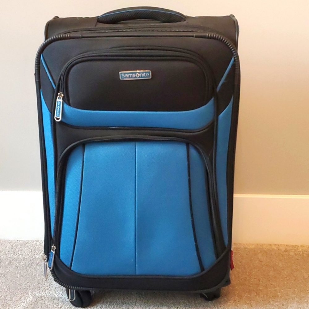 Carry On travel suitcase